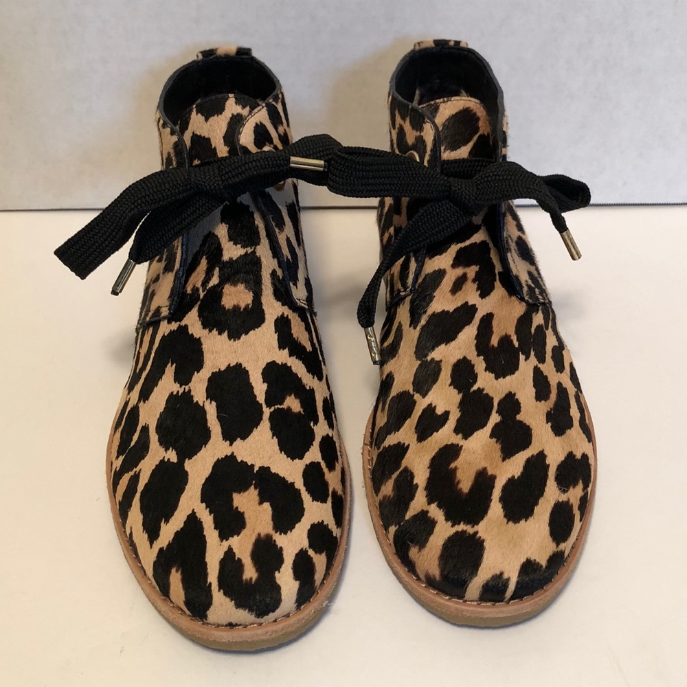 Kate Spade Womens leopard print Booties Size 11